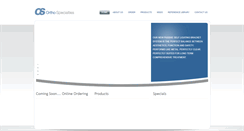 Desktop Screenshot of orthospecialties.com